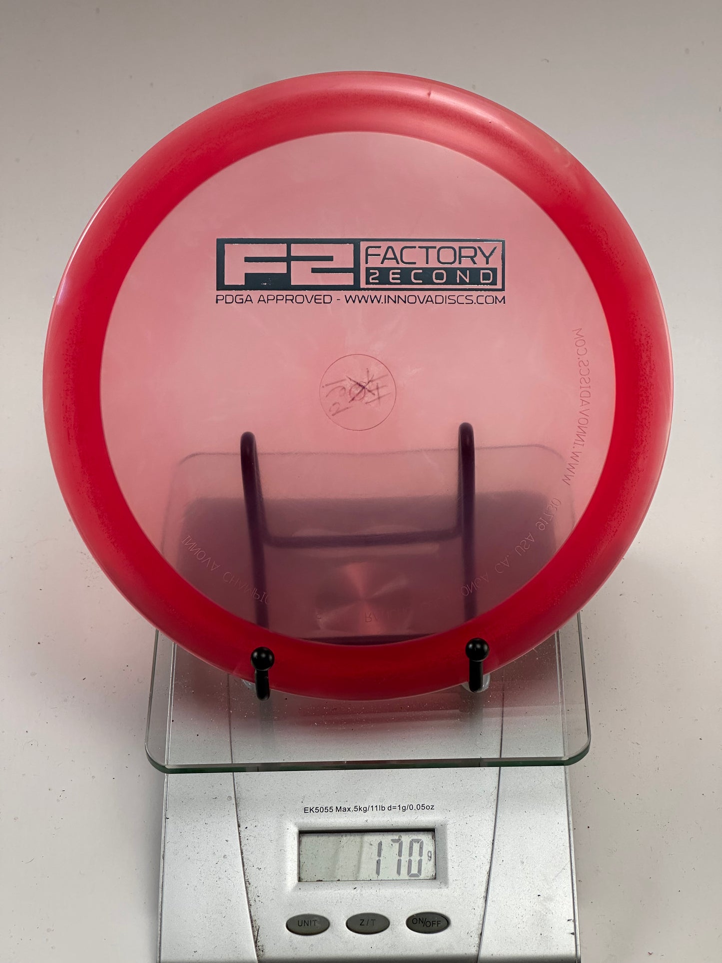 Innova Champion Thunderbird F2 – Transparent Red 170g