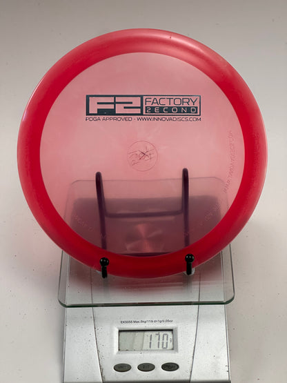 Innova Champion Thunderbird F2 – Transparent Red 170g