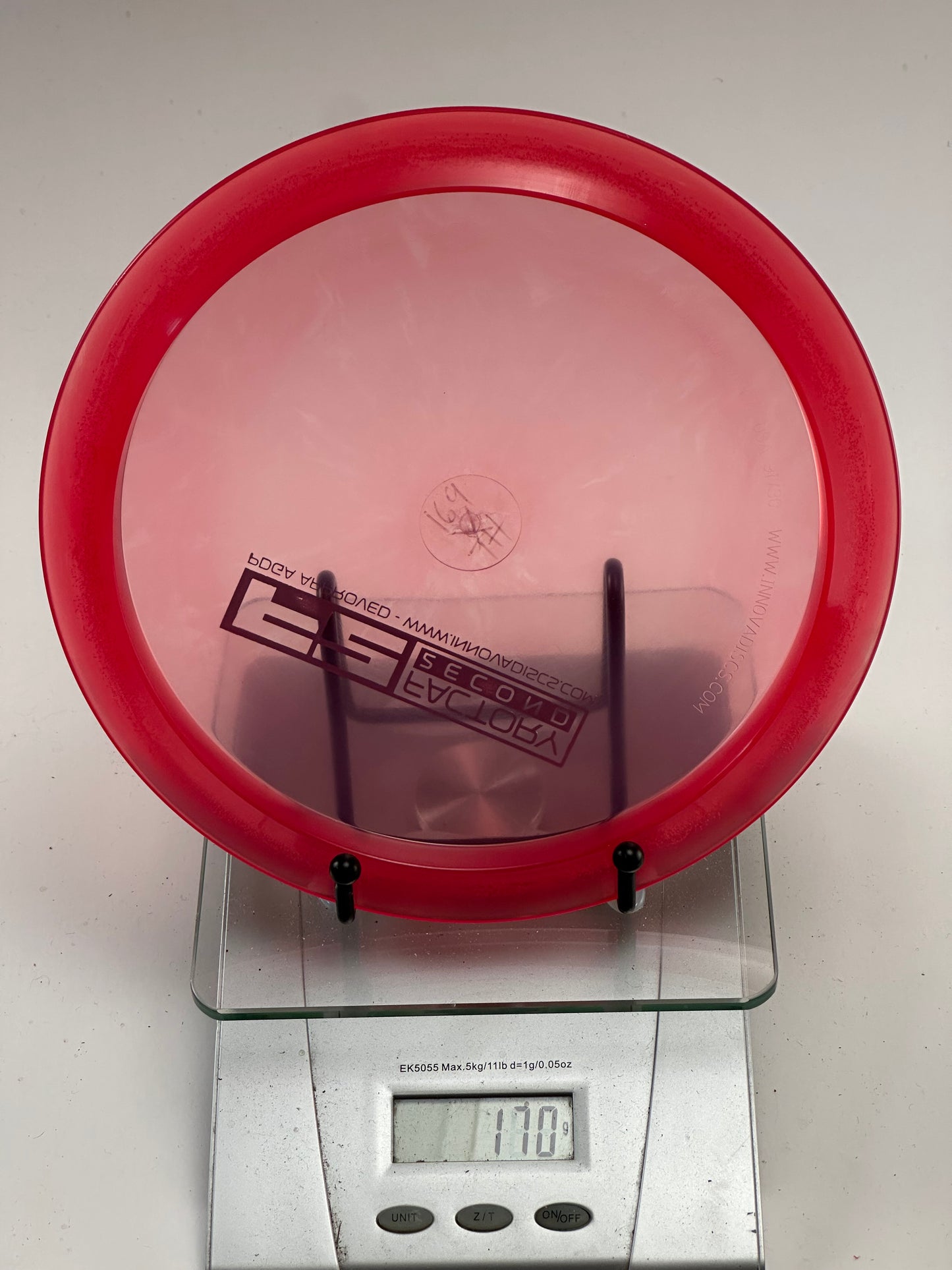 Innova Champion Thunderbird F2 – Transparent Red 170g