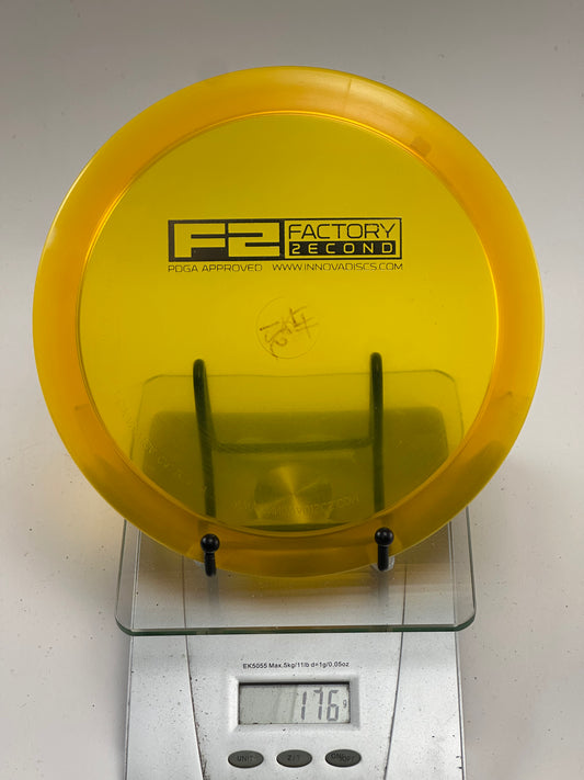 Innova Thunderbird F2 Champion Distance Driver - Translucent Yellow