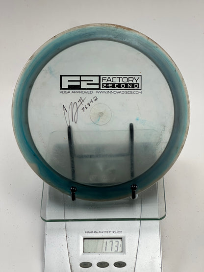 Innova F2 Champion Thunderbird – Clear w/ Blue Rim