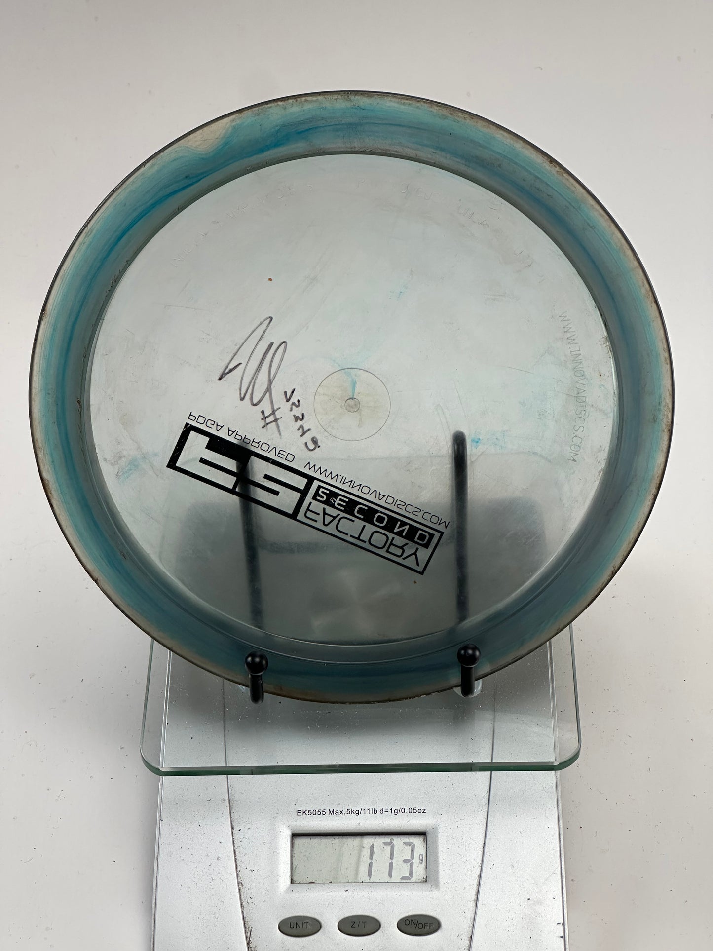 Innova F2 Champion Thunderbird – Clear w/ Blue Rim