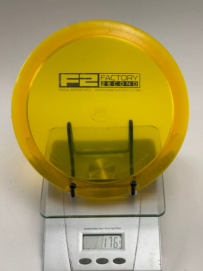 Innova Thunderbird F2 Champion Distance Driver – Transparent Yellow 176g