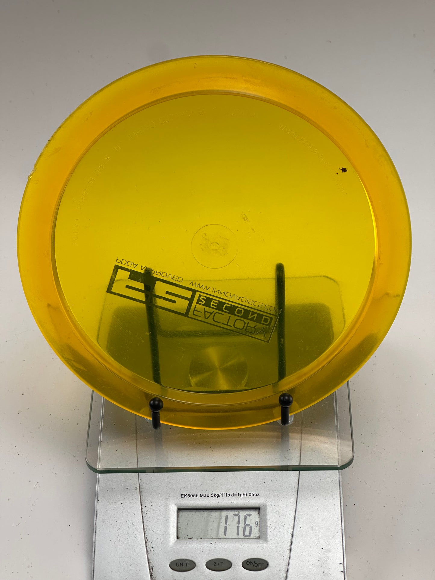 Innova Thunderbird F2 Champion Distance Driver – Transparent Yellow 176g