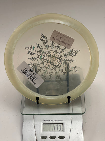 Innova Champion Thunderbird Clear "Happy Holidays" Snowflake Stamp 173g