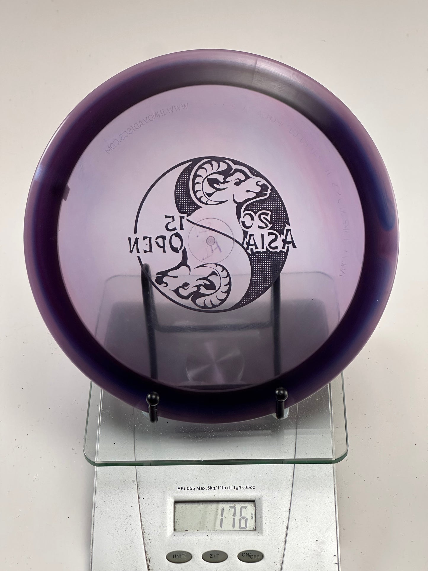 Innova Champion Thunderbird 2015 Asia Open Double Ram Stamp - Purple