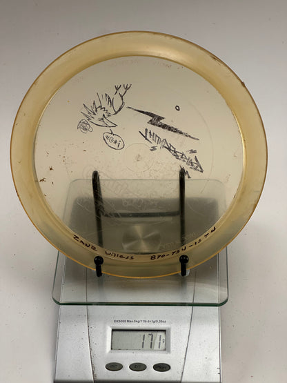 Innova Champion Thunderbird – Transparent Yellow – Custom Artwork (Used)