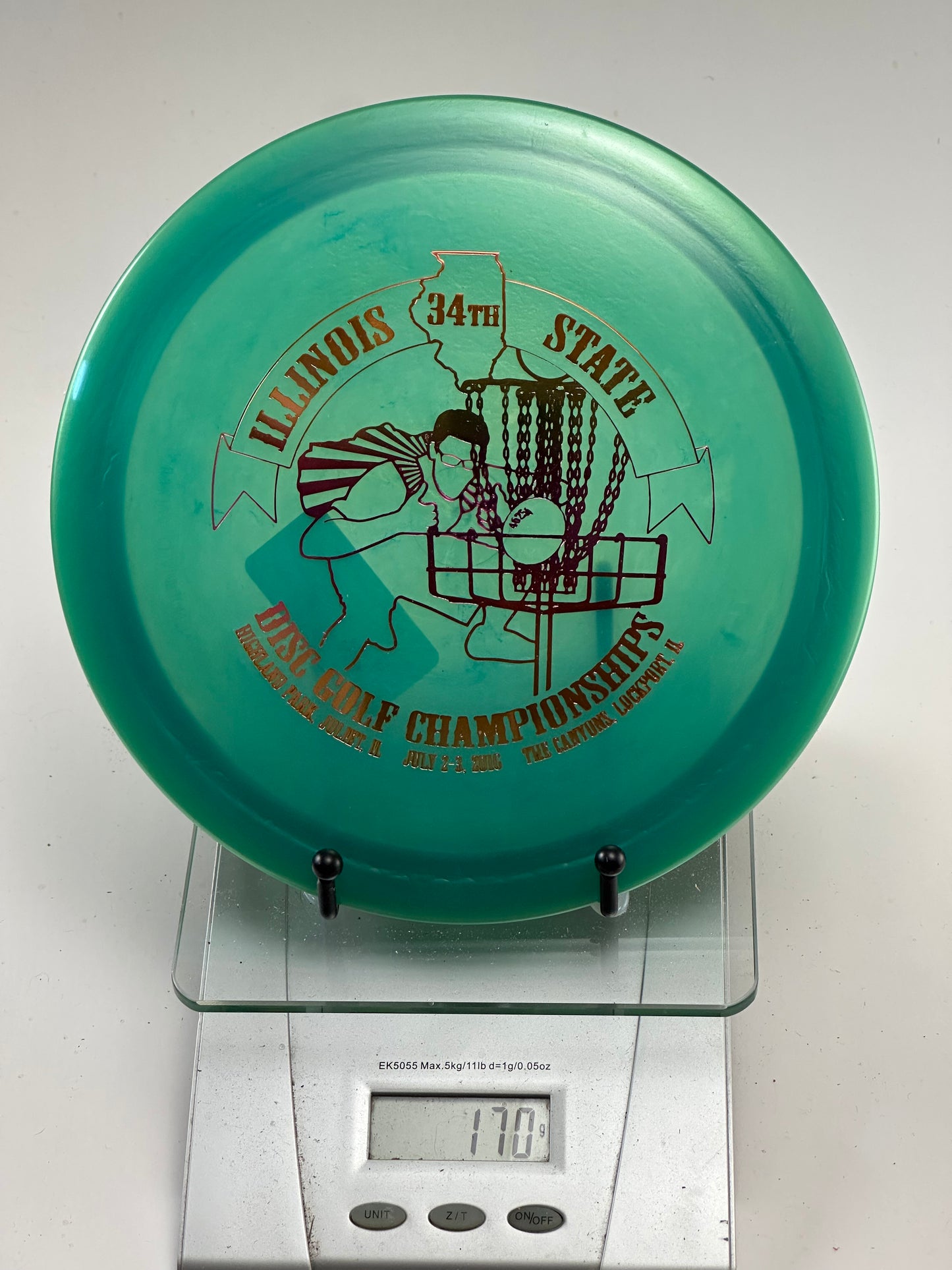 Innova Luster Champion Thunderbird – 2016 Illinois State Championships (Teal)