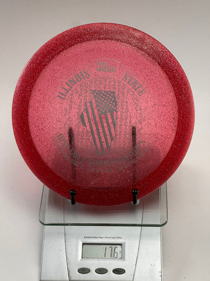 Innova Champion Sparkle Thunderbird – Illinois State Championships Stamp (176g)
