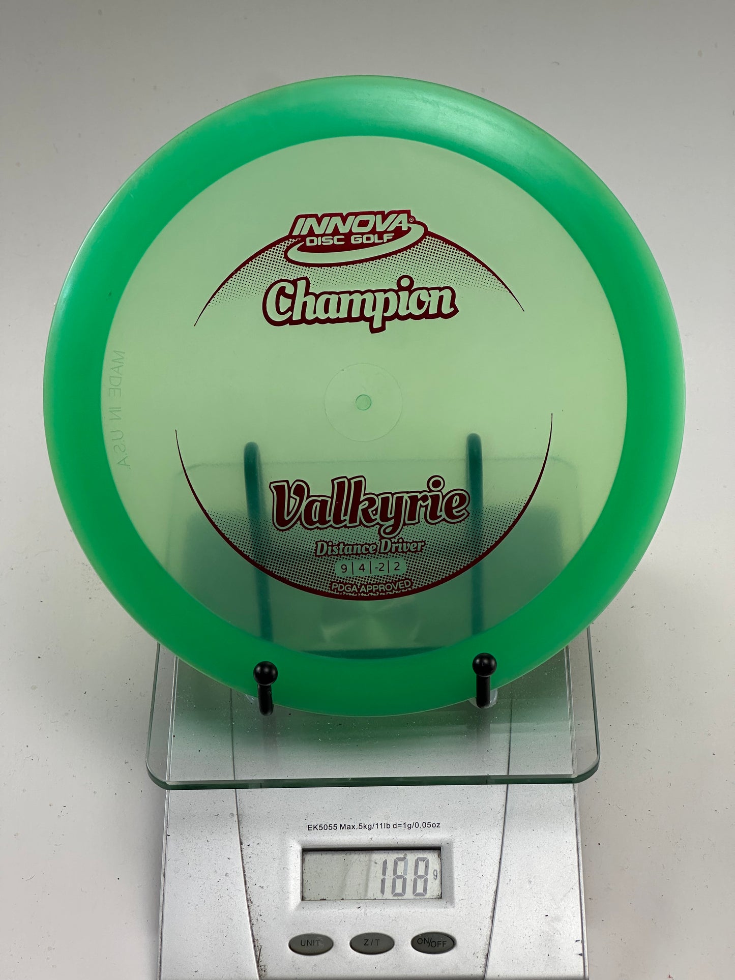 Innova Champion Valkyrie Distance Driver - Transparent Green