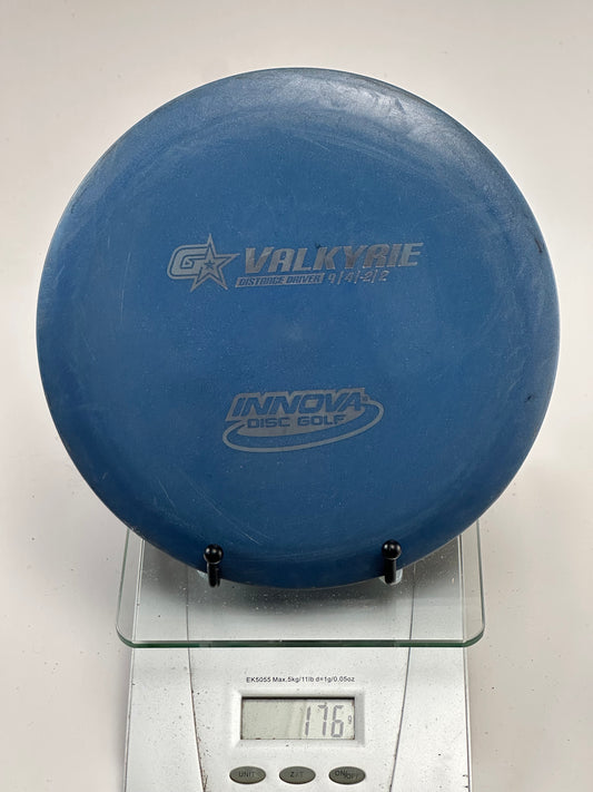 Innova Star Valkyrie Distance Driver – Blue w/ Silver Valkyrie Stamp
