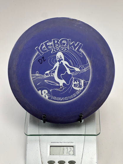 Innova DX Viking Purple Ice Bowl 2005 Penguin Stamp