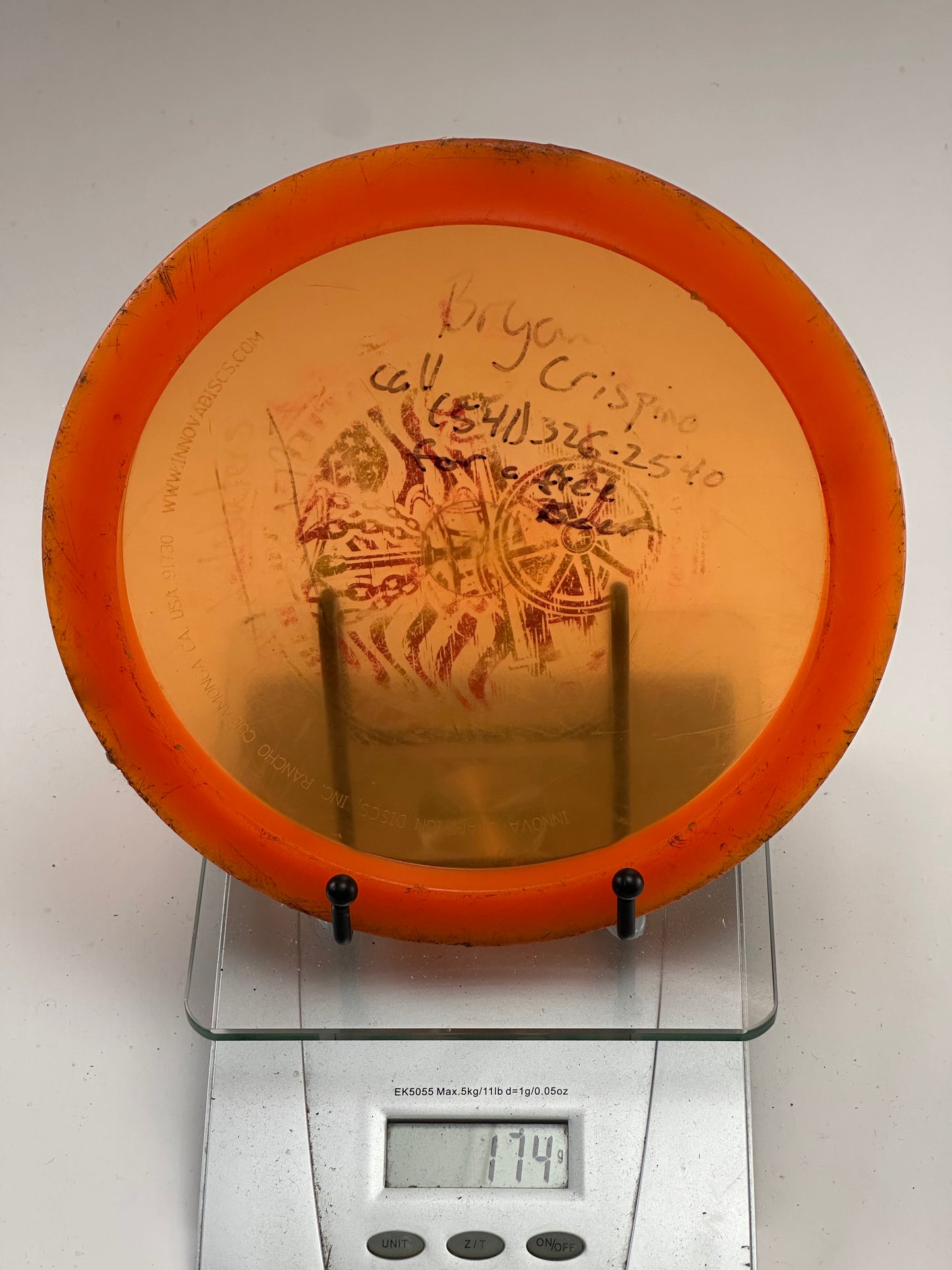 Innova Champion Viking – Orange Transparent