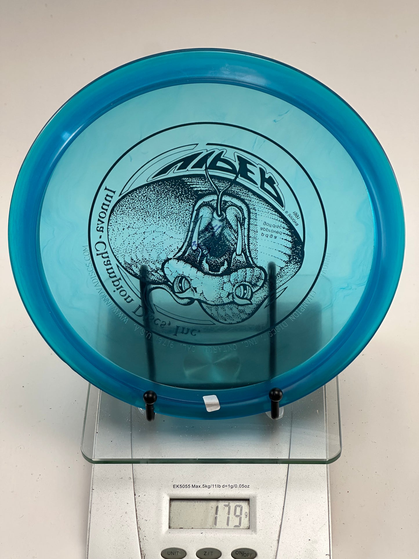 Innova Champion Viper – Transparent Blue (119g)