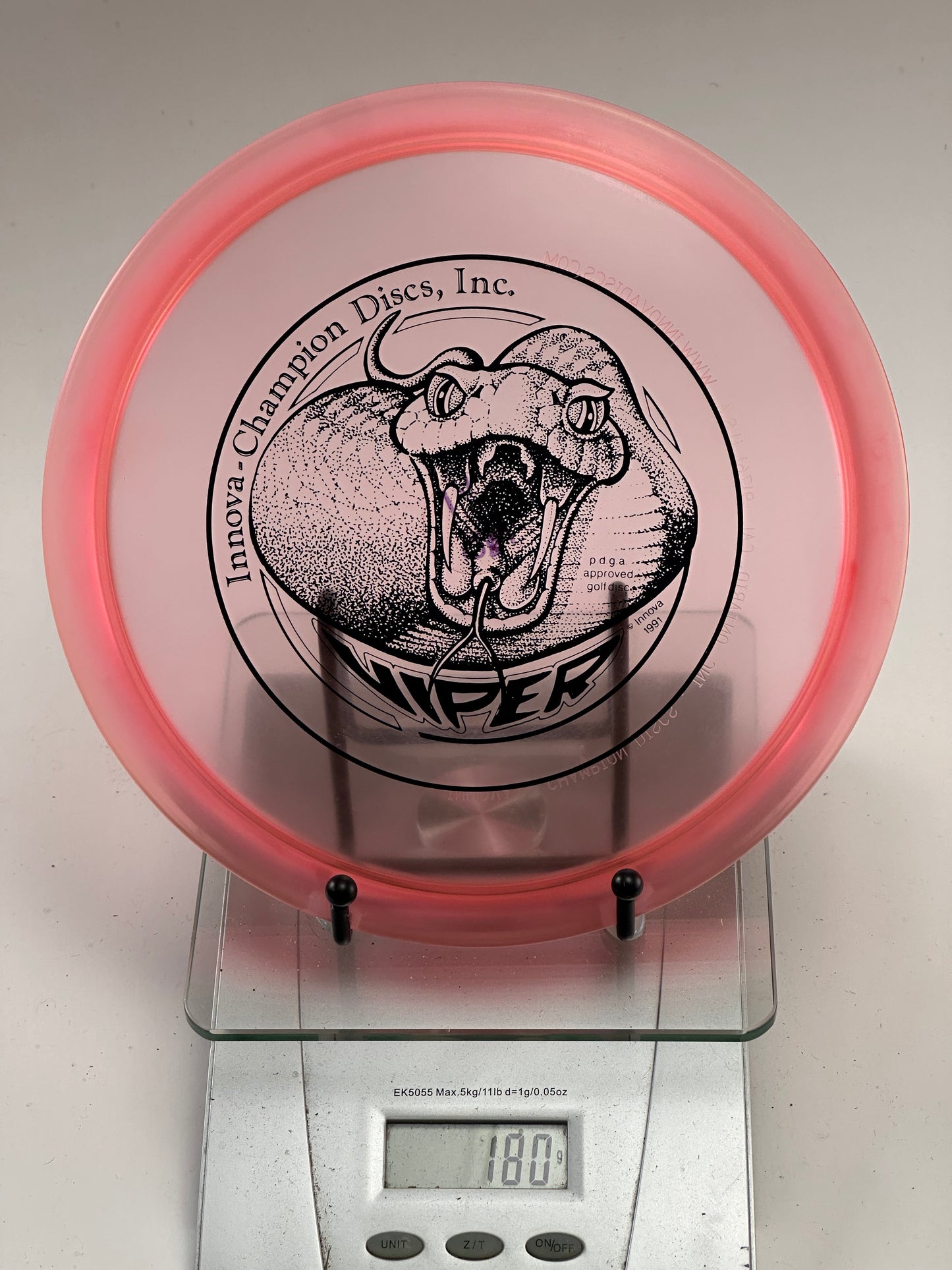 Innova Champion Viper – Transparent Red