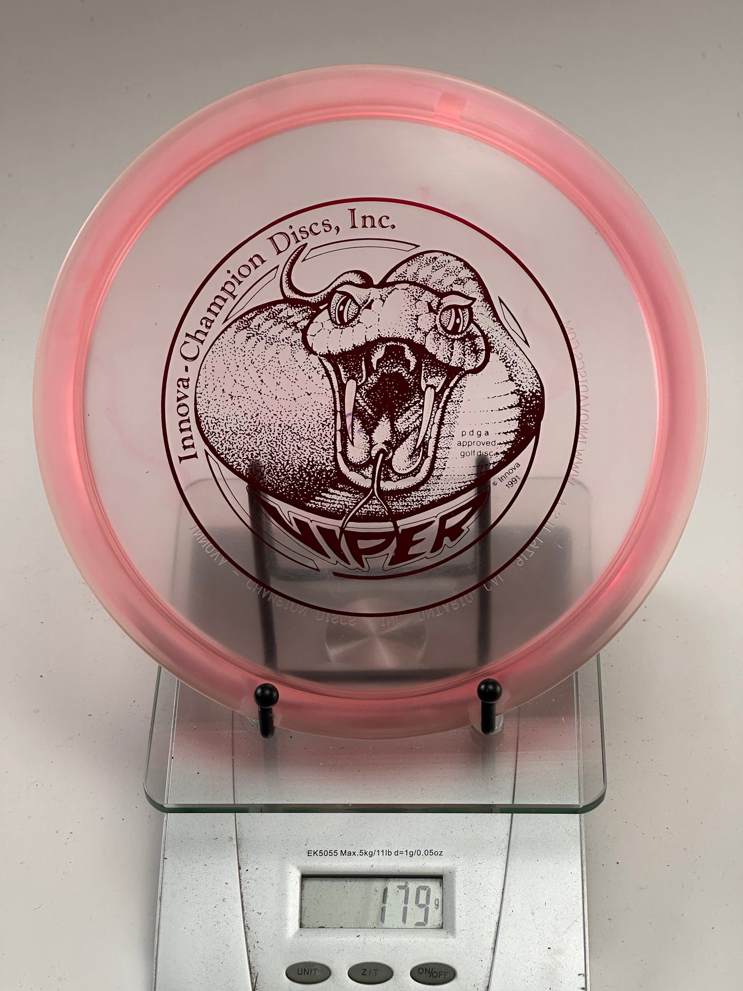 Innova Champion Viper – Transparent Pink