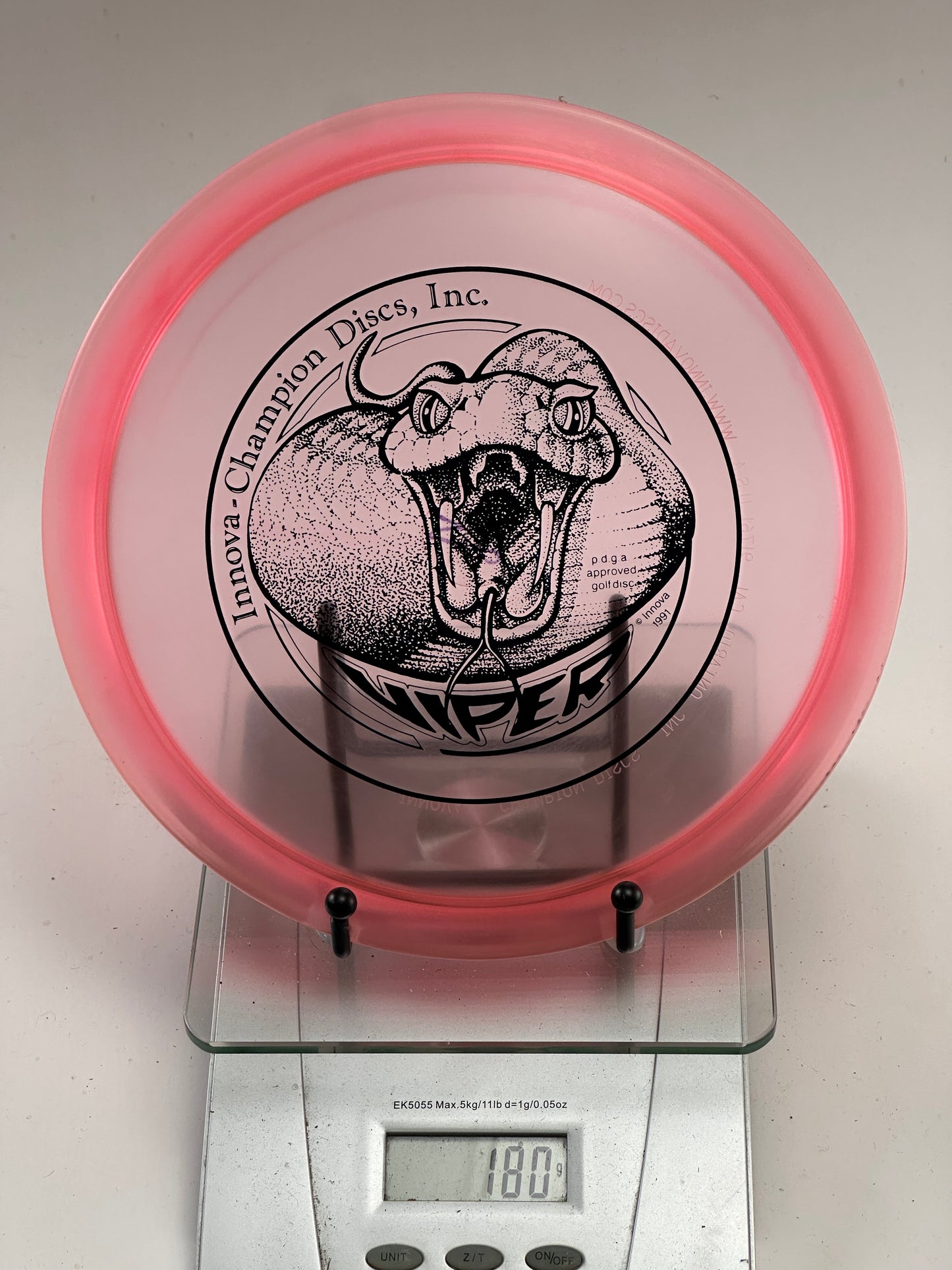 Innova Champion Viper – Transparent Pink (180g)