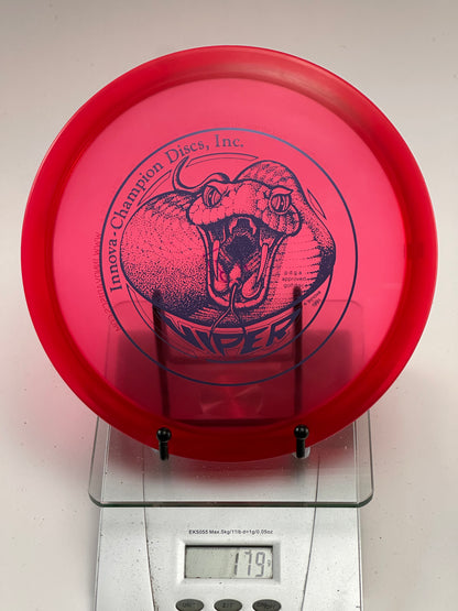 Innova Champion Viper – Transparent Red, Snake Stamp (179g)
