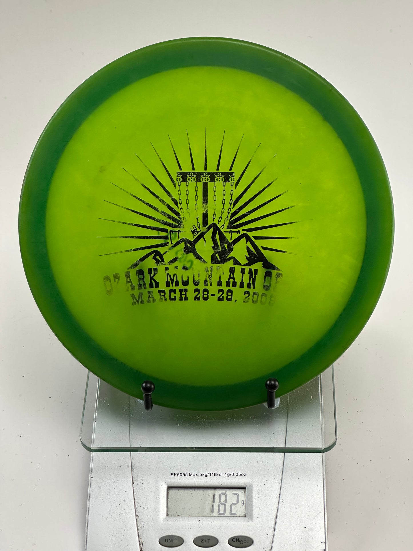 Innova Champion Viper – Transparent Green – Ozark Mountain Open 2006 Stamp (182g)