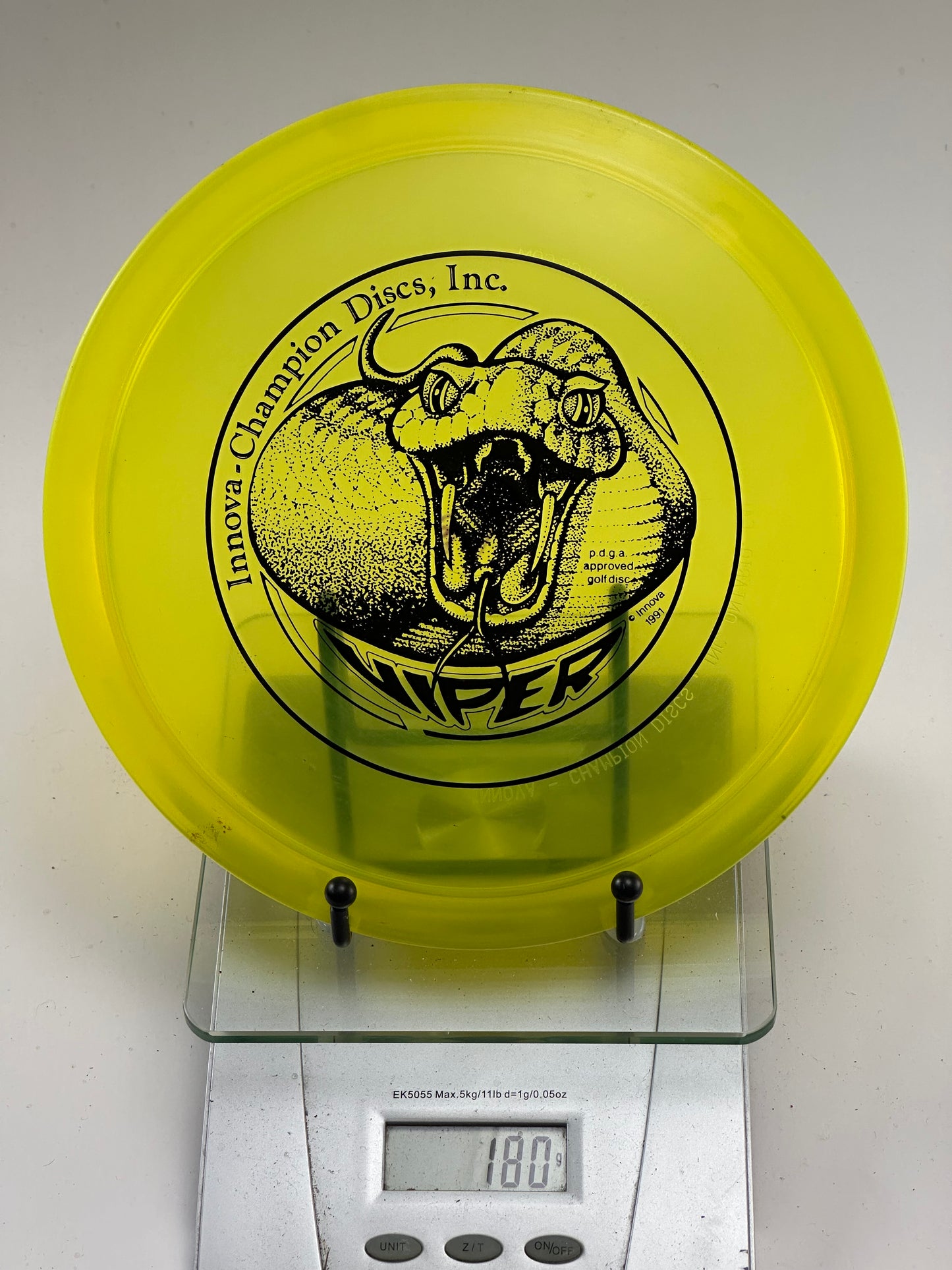 Innova Champion Viper (Transparent Yellow) 180g