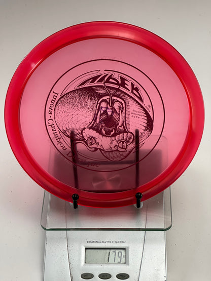 Innova Champion Viper (179g) - Transparent Red w/ Blue Snake Stamp