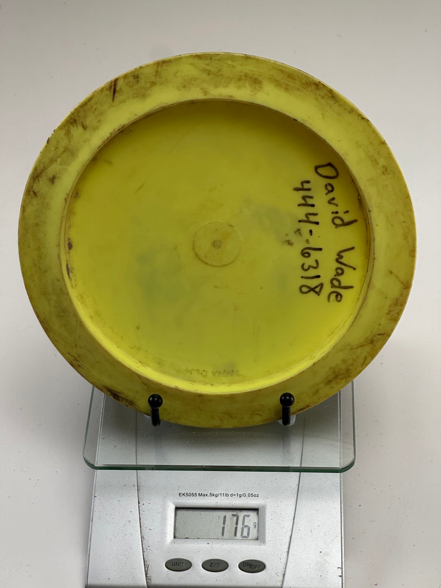 Innova Star Vulcan Distance Driver (Yellow) - Used, Inked