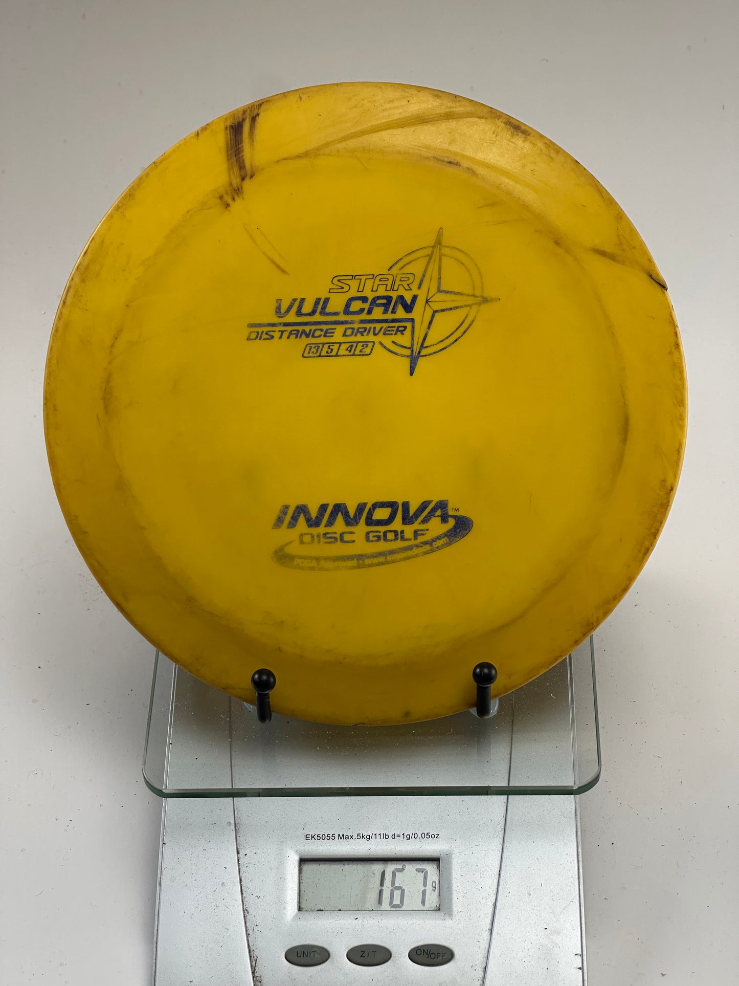 Innova Star Vulcan Distance Driver (Yellow) - 167g