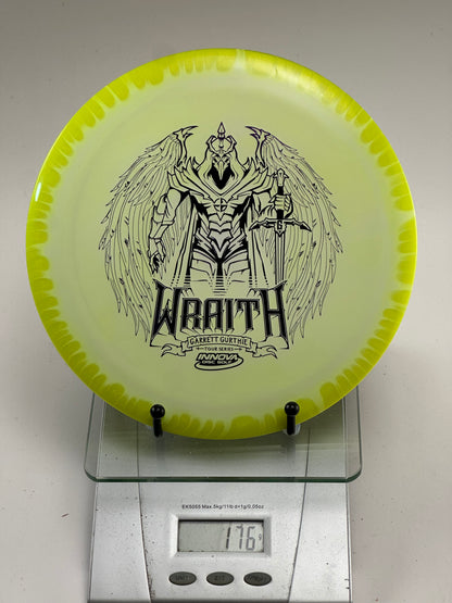 Innova Wraith – Garrett Gurthie Tour Series Swirly Star (Yellow Rim)