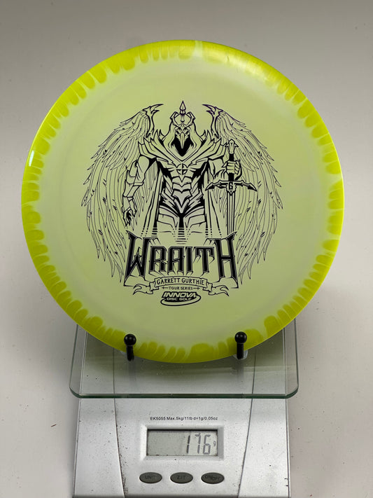 Innova Wraith – Garrett Gurthie Tour Series Swirly Star (Yellow Rim)