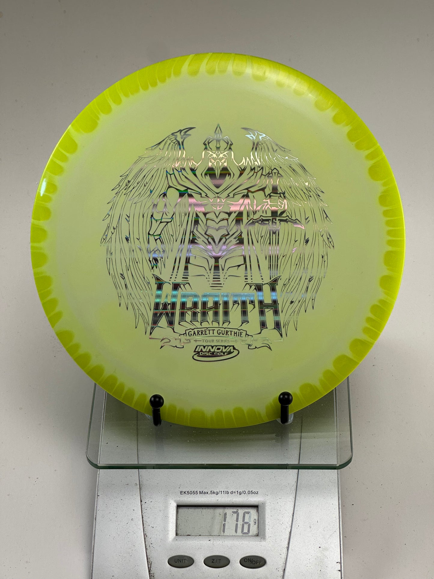 Innova Wraith (Garrett Gurthie Tour Series) Swirly Star - Yellow/White