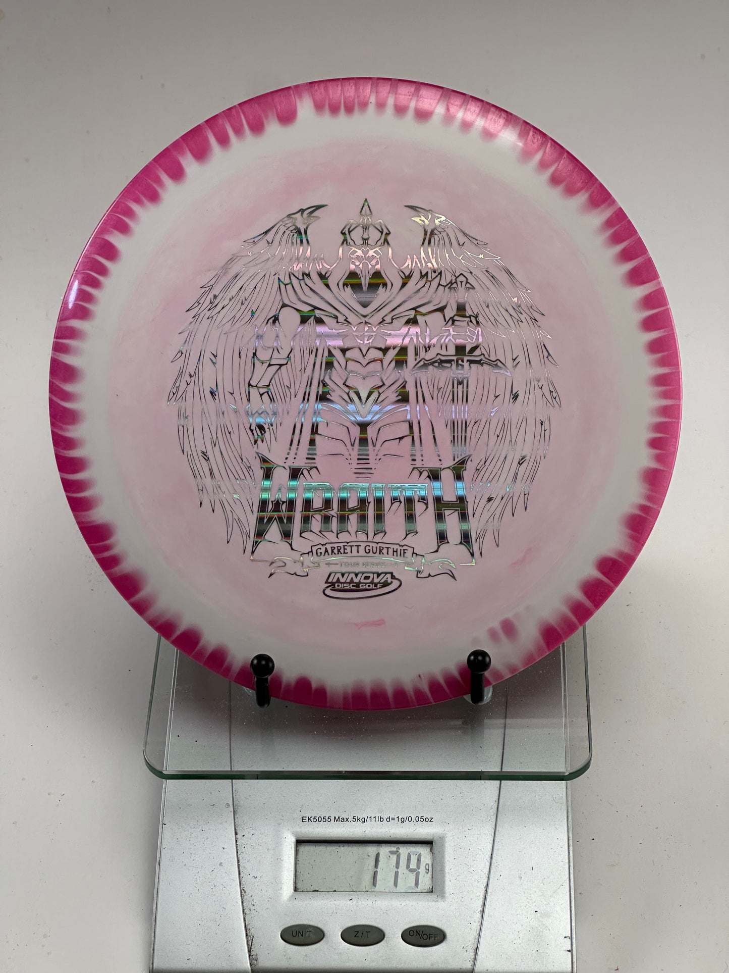 Innova Wraith – Garrett Gurthie Tour Series Swirly Star (Pink/White) 179g