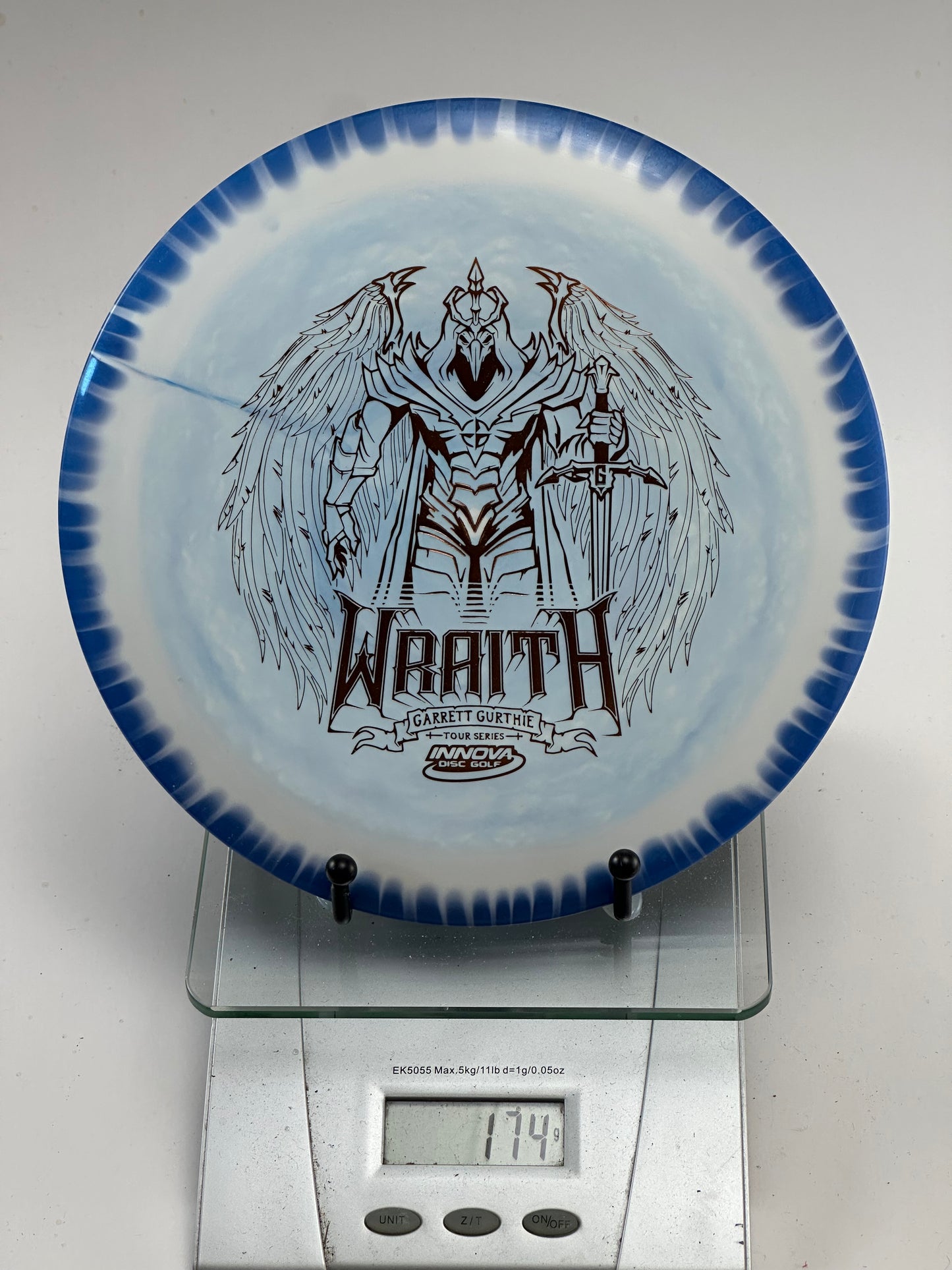 Innova Swirly Star Wraith (Garrett Gurthie Tour Series) - Blue/White