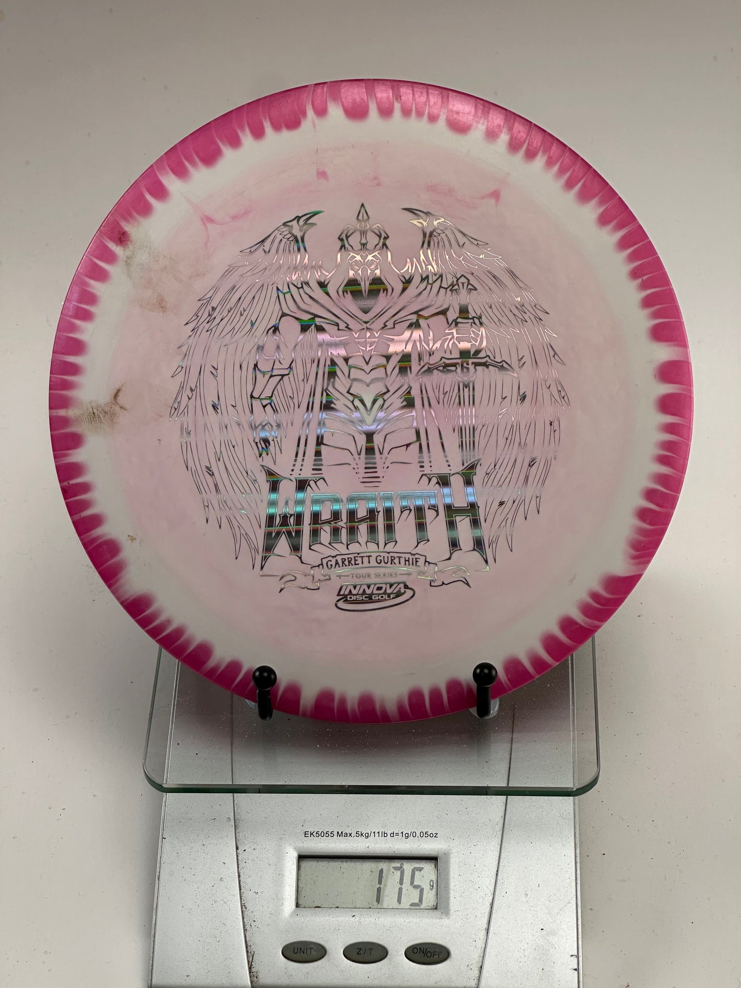 Innova Wraith Swirly Star (Garrett Gurthie Tour Series) Pink/White