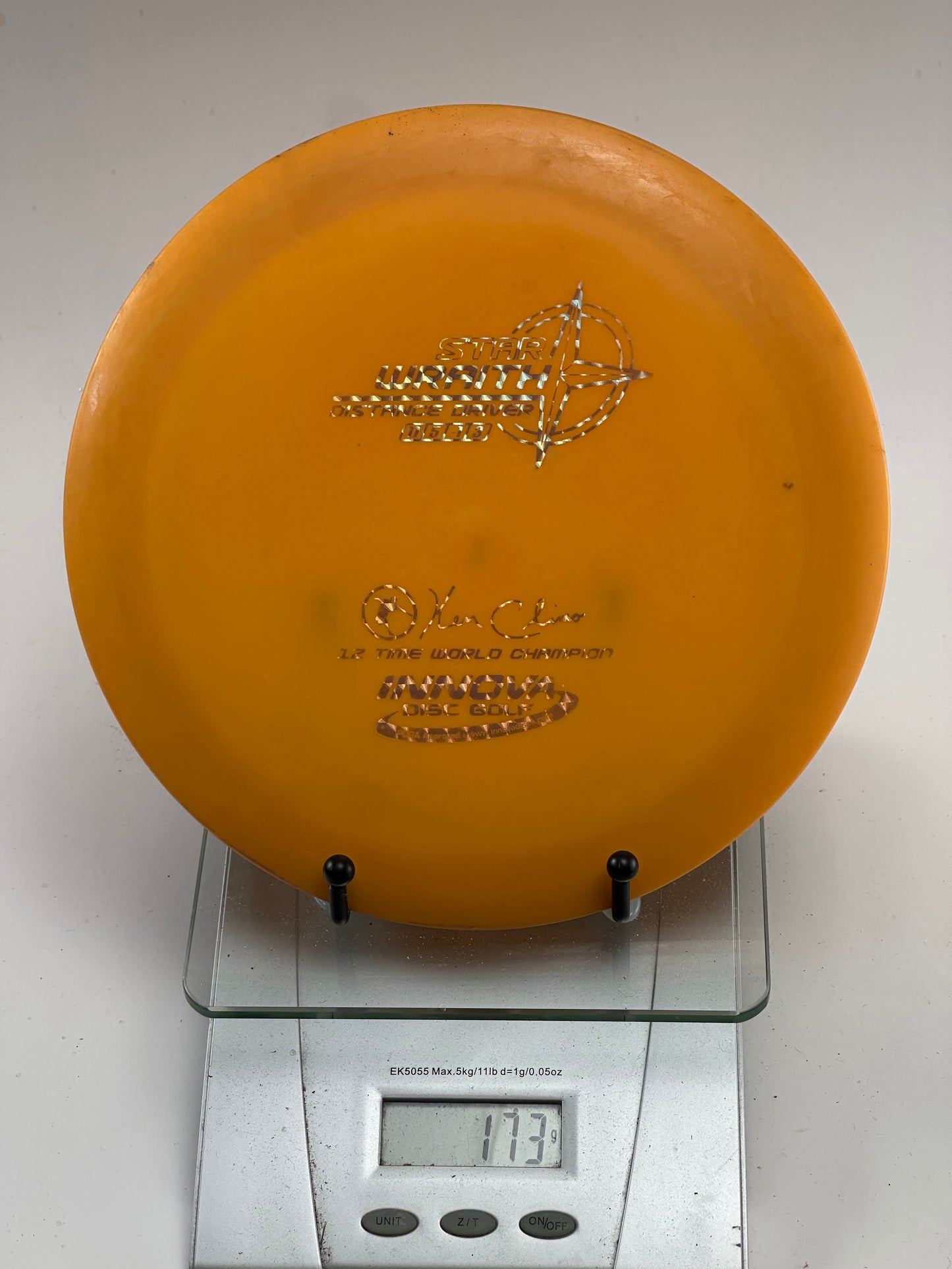 Innova Star Wraith Distance Driver - Yellow w/ Silver Stamp