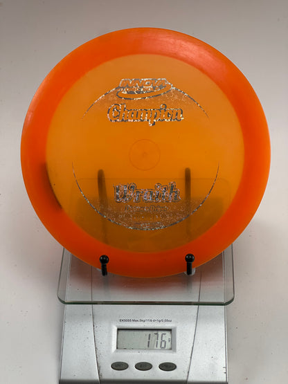 Innova Champion Wraith Distance Driver – Transparent Orange w/ Silver Stamp