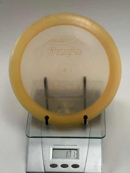 Innova Champion Wraith Distance Driver – Clear Plate / Yellow Rim