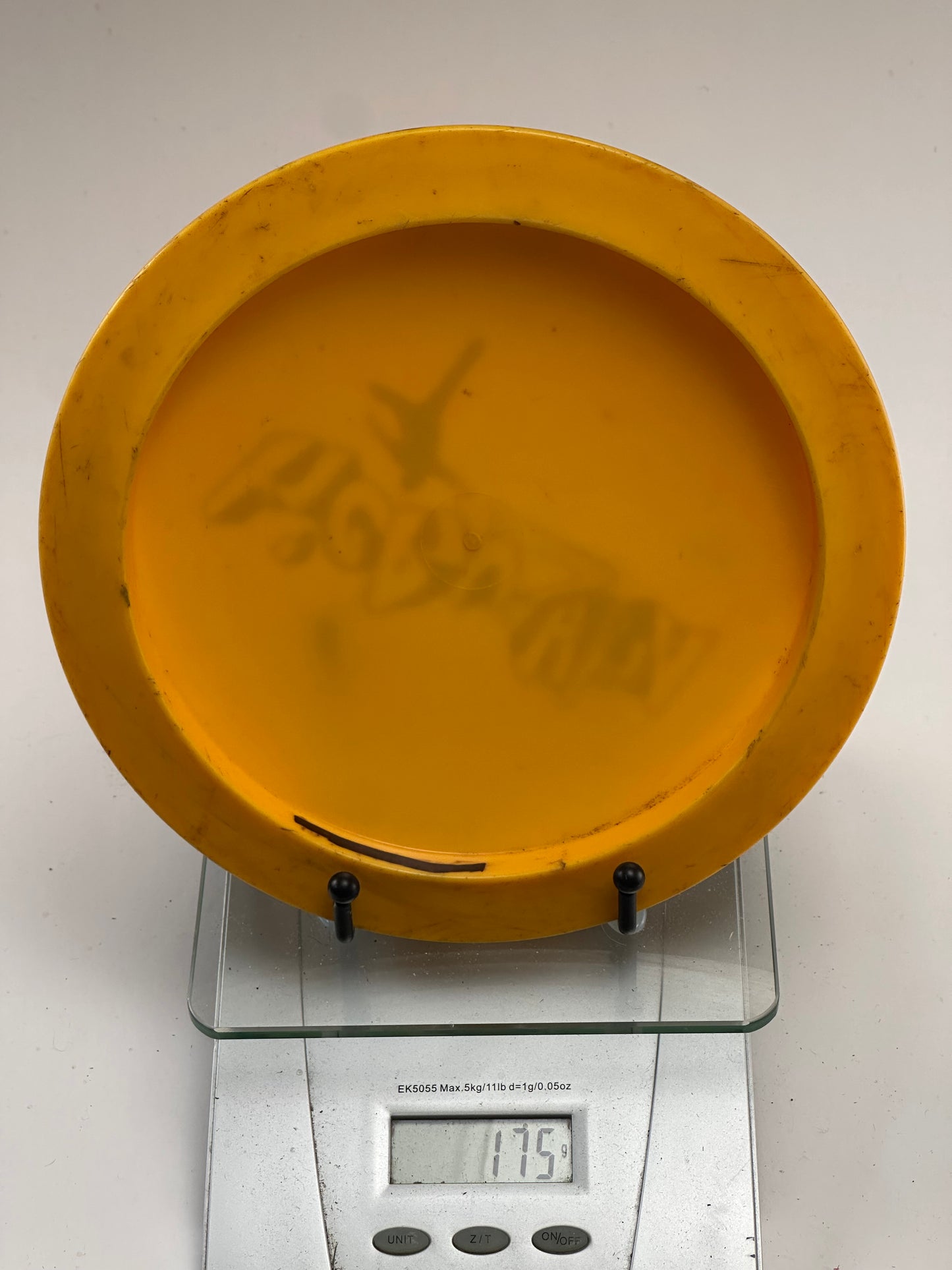Innova DX Wraith Distance Driver (Yellow) w/ HiCrushka Stamp - Used