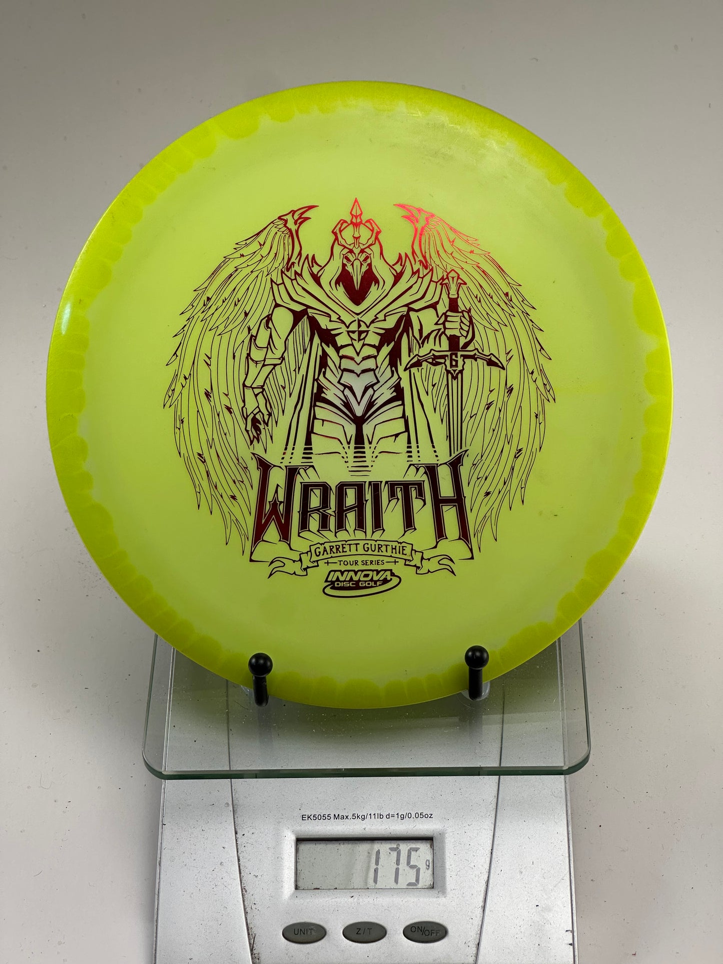 Innova Champion Wraith (Garrett Gurthie Tour Series) Yellow Distance Driver