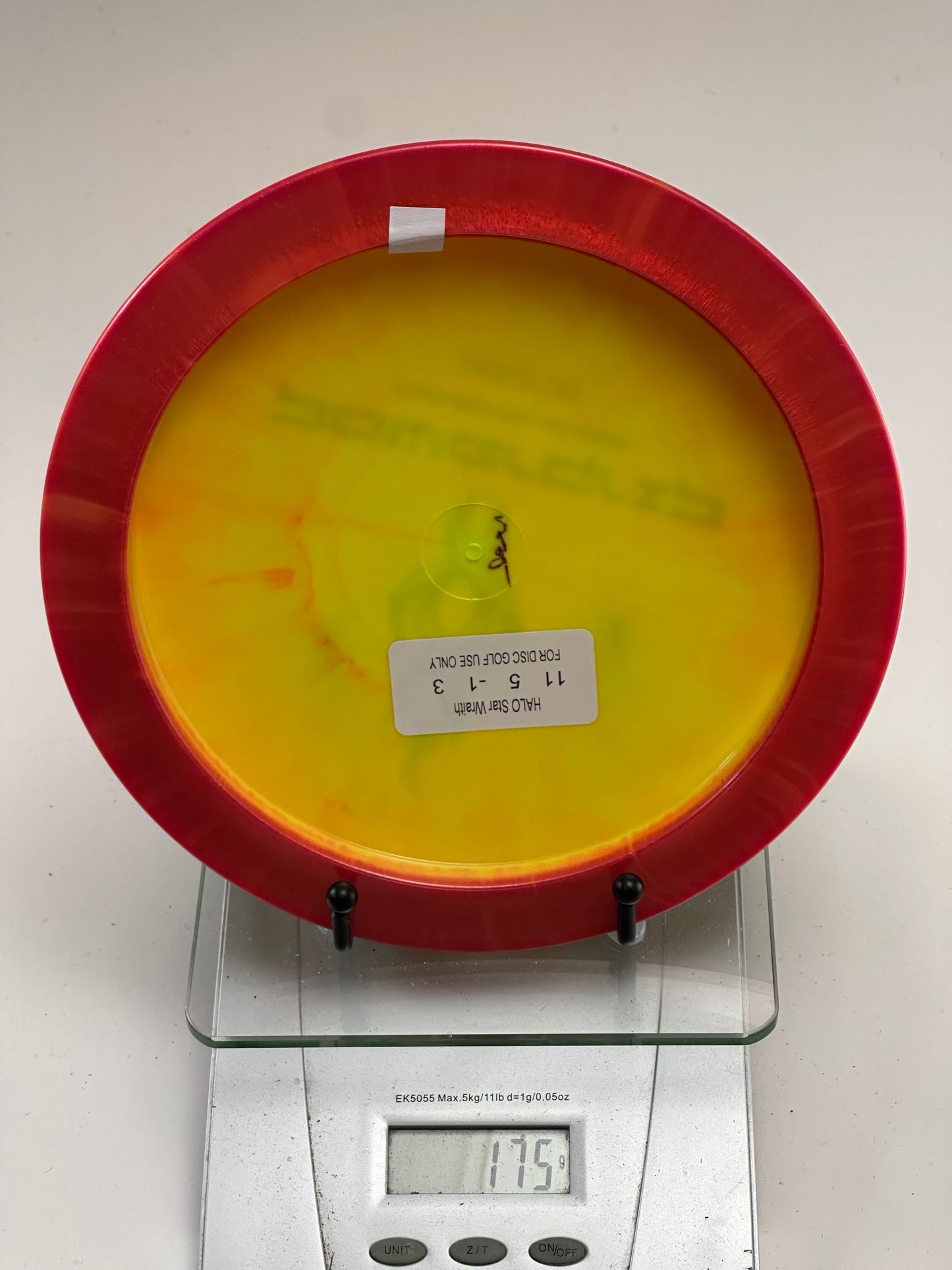 Innova Halo Star Wraith (Powergrip Collab) Red/Yellow Distance Driver