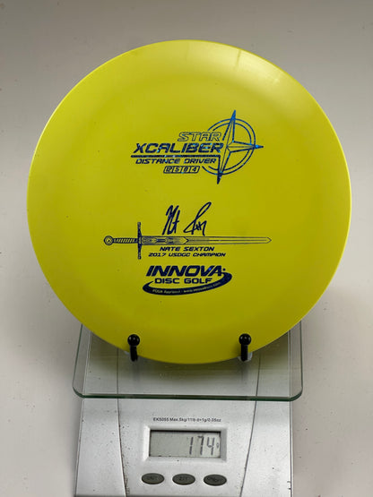 Innova Star XCaliber Distance Driver (Nate Sexton 2017 USDGC Champ Stamp)