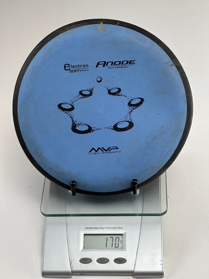 MVP Anode Electron Soft Putter/Approach - Blue w/ Black Rim