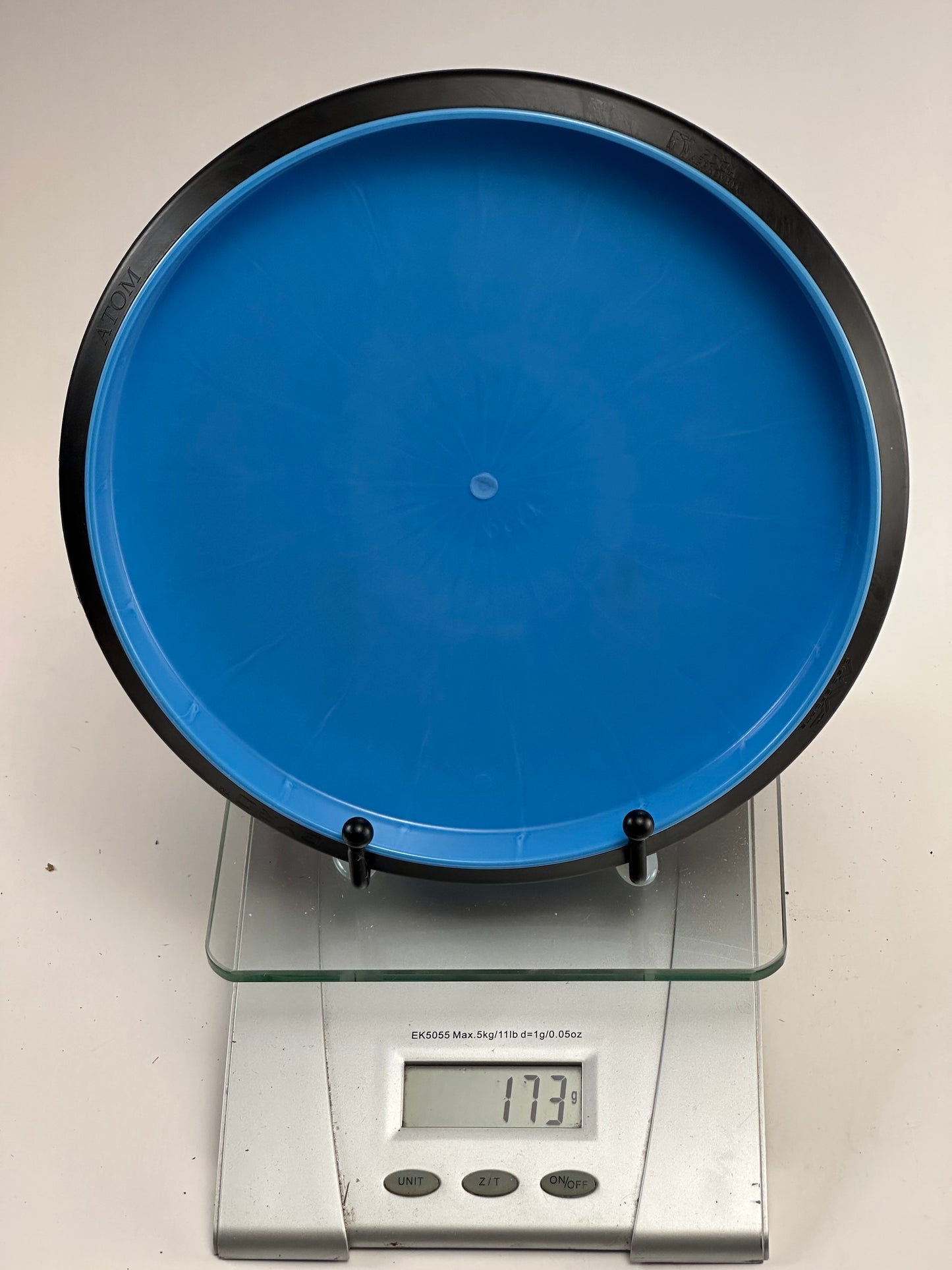 MVP Atom – Electron Firm Lab Second Putter (Blue/Black Rim)