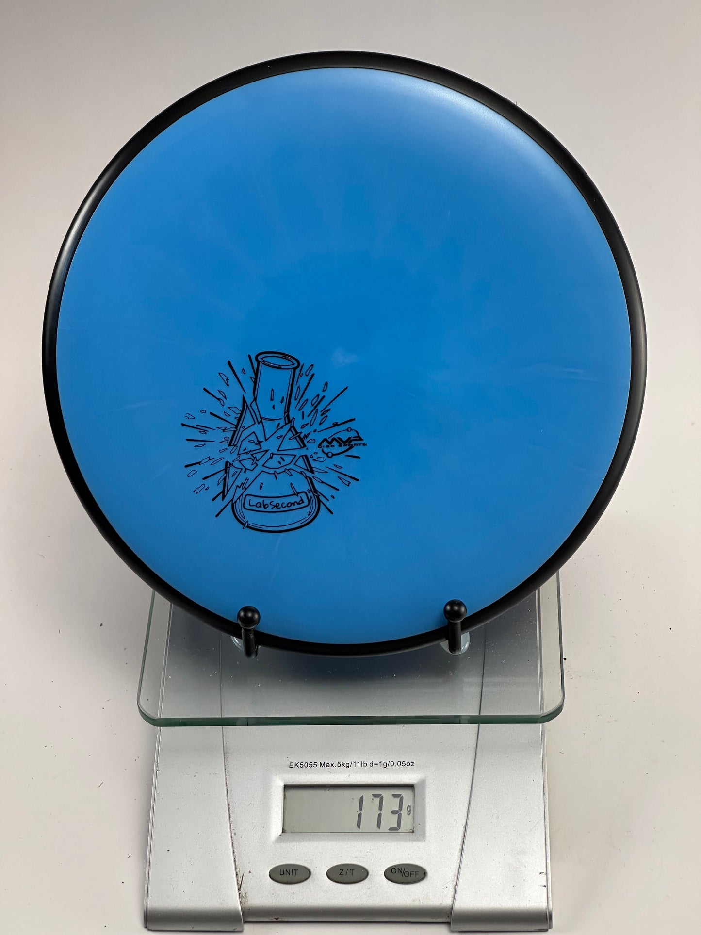 MVP Atom (Lab Second) | Electron Firm | Blue w/ Black Rim | 173g