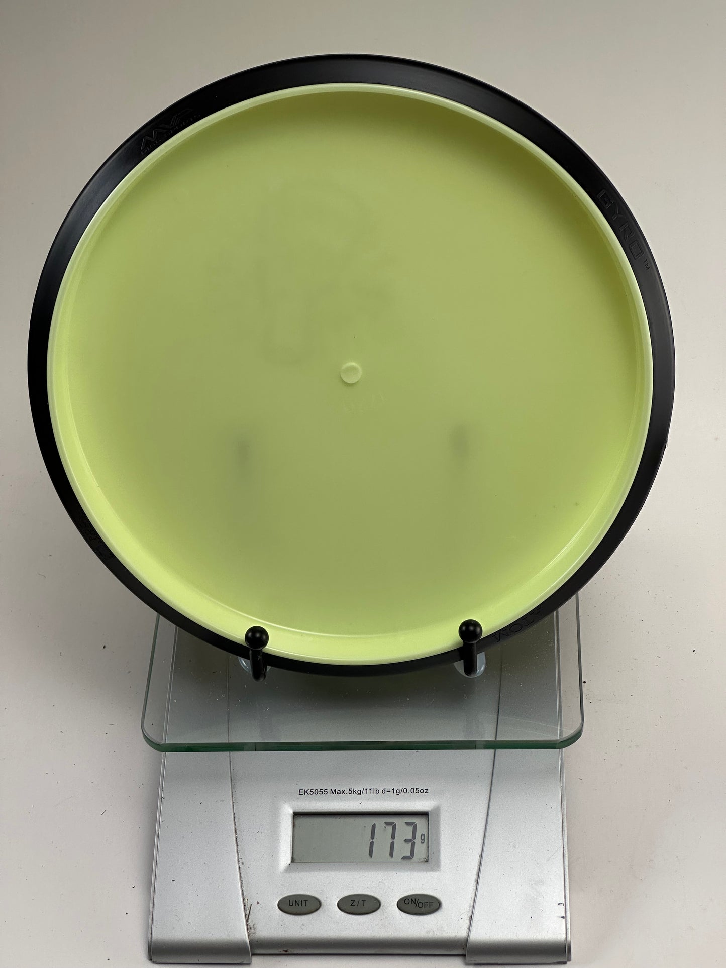 MVP Atom Electron Firm Lab Second Putter | Yellow w/ Black Rim | 173g