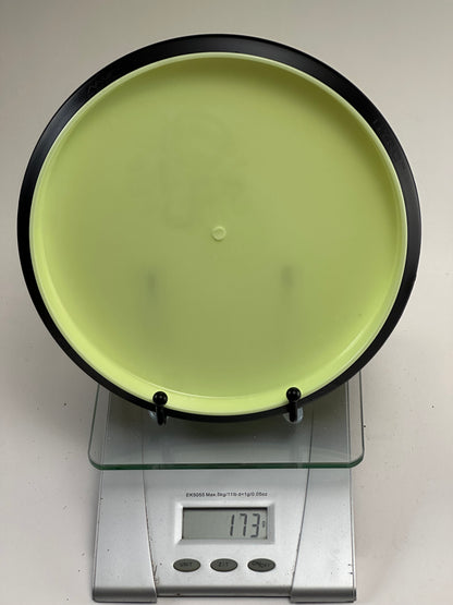 MVP Atom Electron Firm Lab Second Putter | Yellow w/ Black Rim | 173g