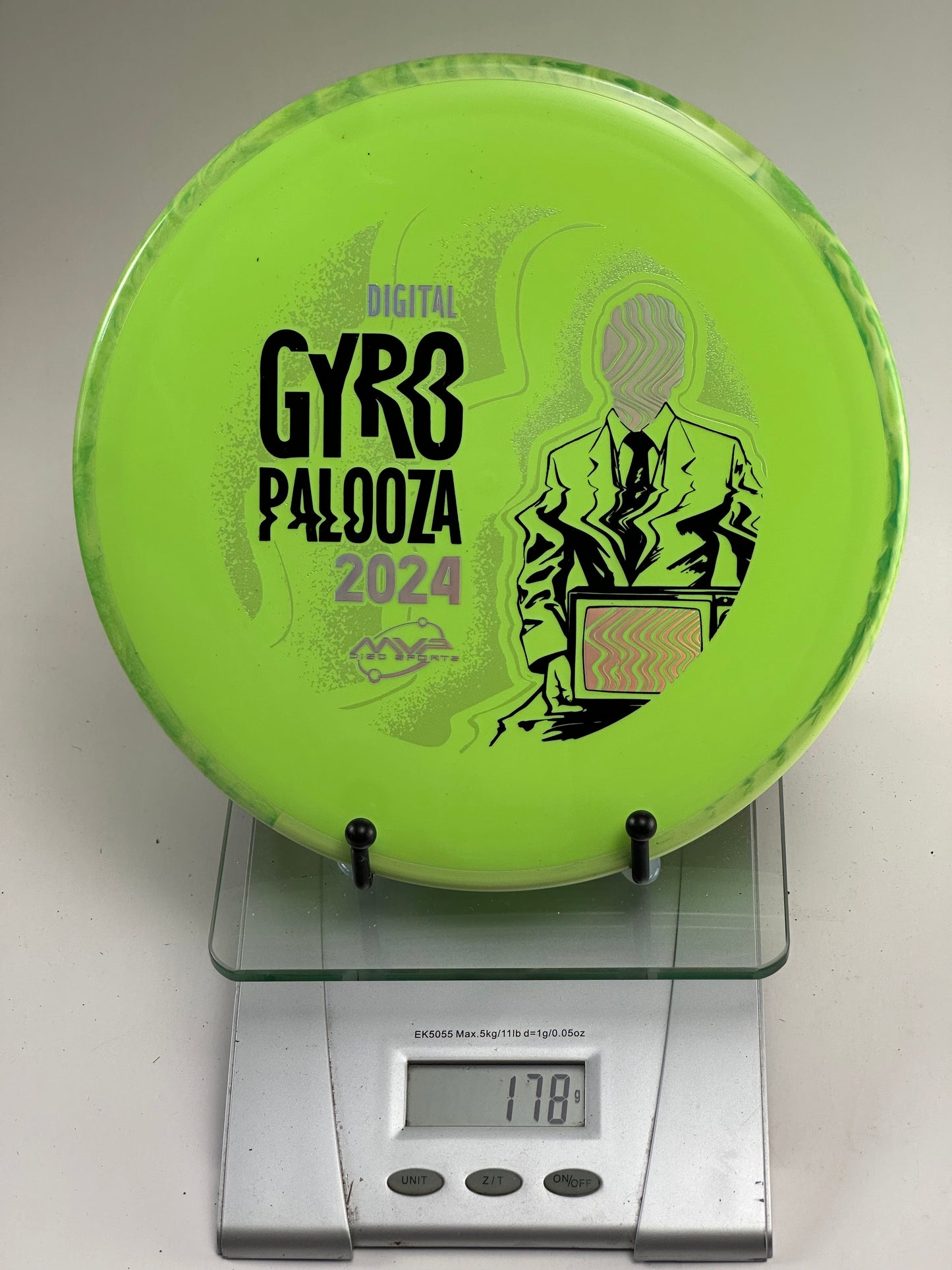 MVP Neutron Balance – Gyropalooza 2024 Stamp (Lime Green/Green Rim)