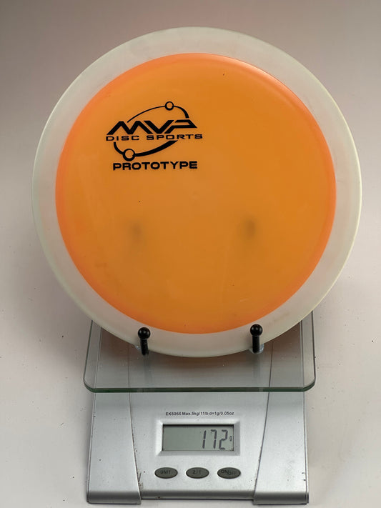 MVP Beam Prototype – Orange Plate w/ White Overmold