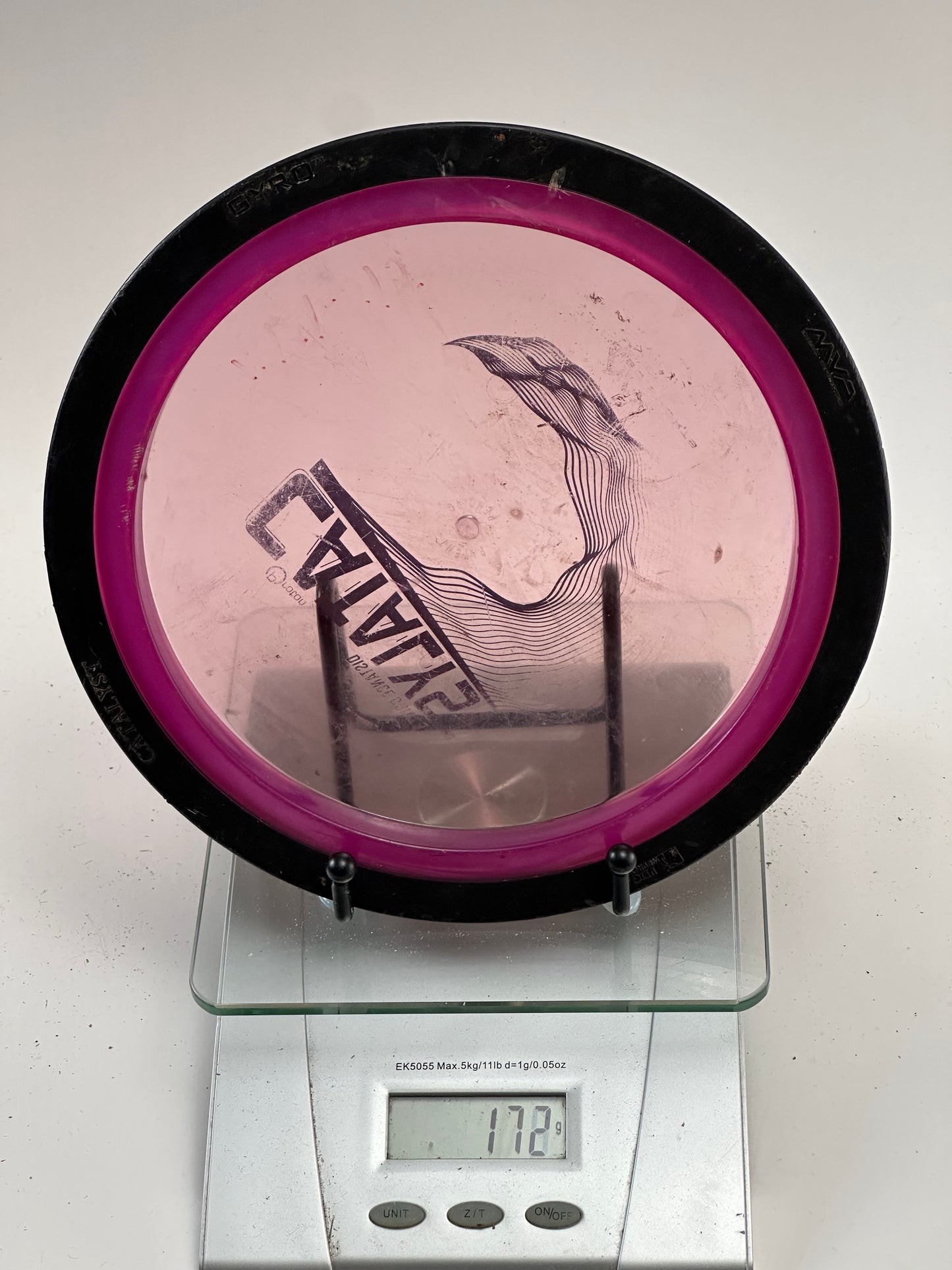 MVP Catalyst (Proton) Distance Driver – Pink/Black Rim – Used