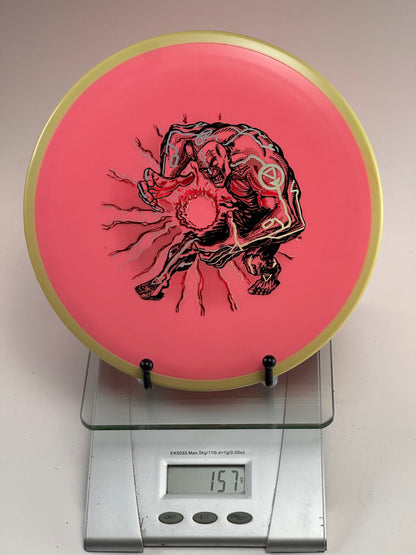 MVP Plasma Crave Fairway Driver – Pink with Yellow Rim (157g)