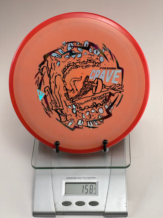 MVP Special Edition Fission Crave Fairway Driver (158g) Orange w/ Red Rim